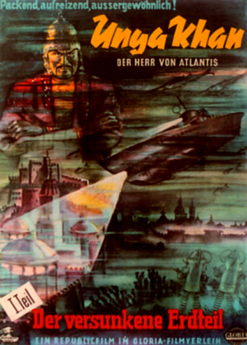 Plakat zum Film: Unga Khan, der Herr von Atlantis - 2. Der Turm der Vernichtung