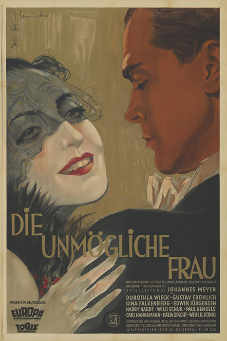 Plakat zum Film: unmögliche Frau, Die