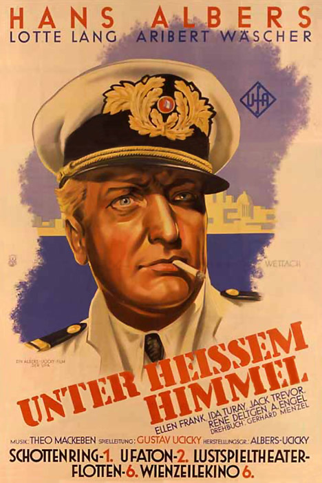 Plakat zum Film: Unter heißem Himmel