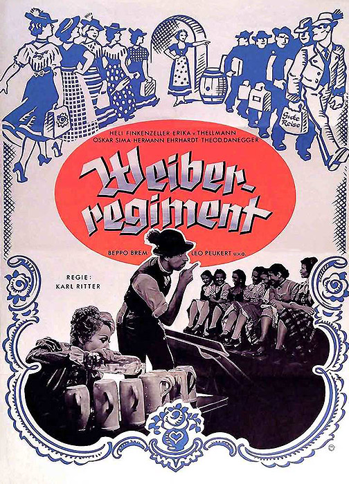 Plakat zum Film: Weiberregiment