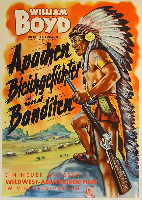 Plakat zum Film: Apachen, Bleichgesichter und Banditen