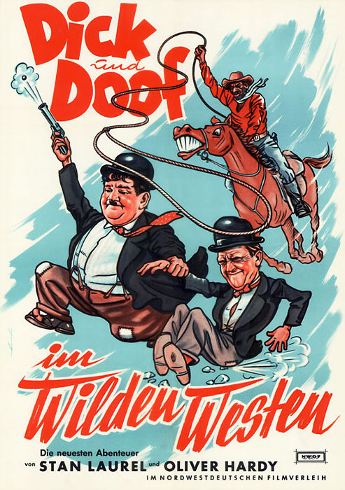 Plakat zum Film: Dick & Doof im wilden Westen