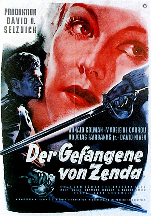 Plakat zum Film: Gefangene von Zenda, Der