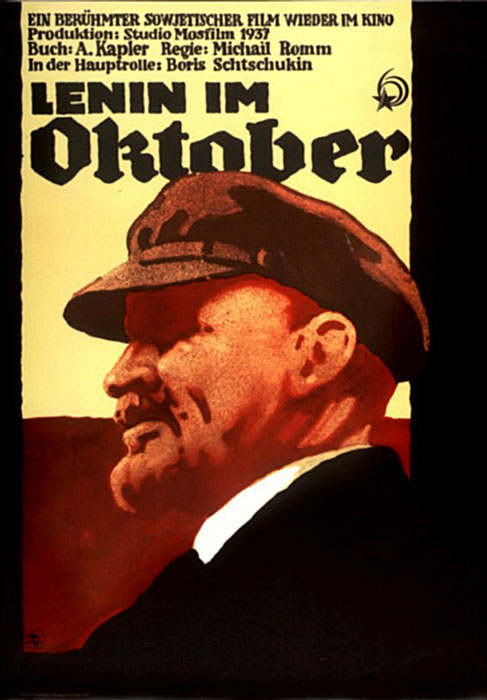 Plakat zum Film: Lenin im Oktober