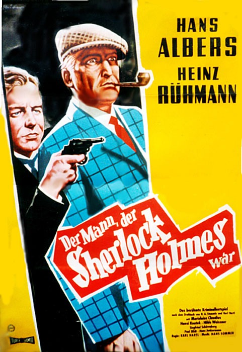 Plakat zum Film: Mann, der Sherlock Holmes war, Der