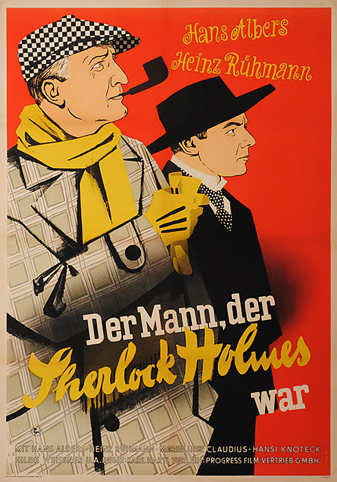 Plakat zum Film: Mann, der Sherlock Holmes war, Der