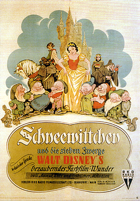 Plakat zum Film: Schneewittchen und die sieben Zwerge