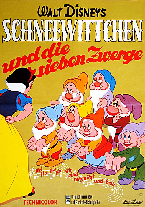 Plakat zum Film: Schneewittchen und die sieben Zwerge