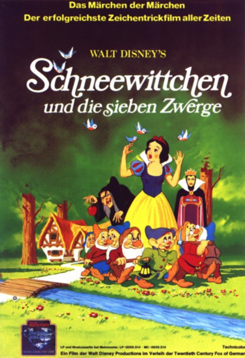 Plakat zum Film: Schneewittchen und die sieben Zwerge