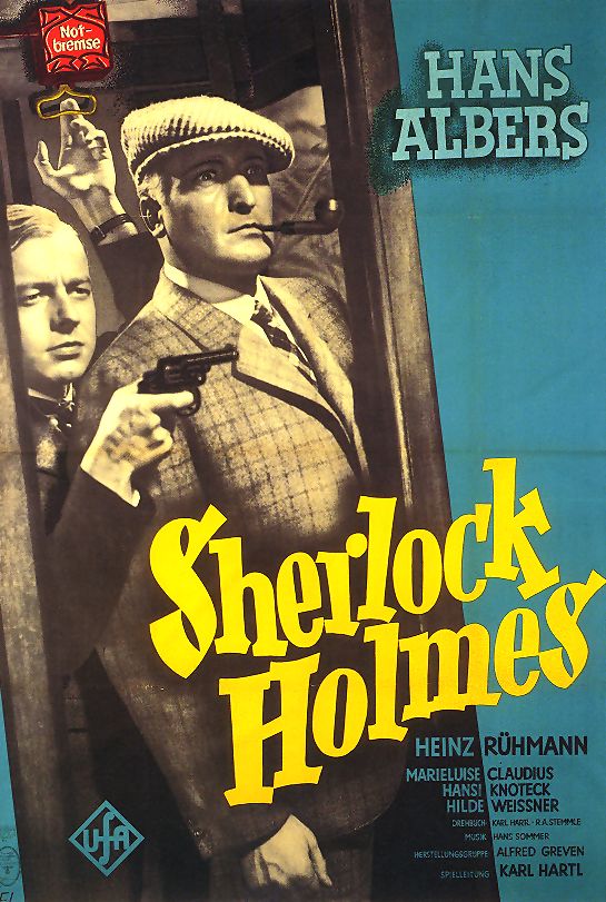 Plakat zum Film: Mann, der Sherlock Holmes war, Der