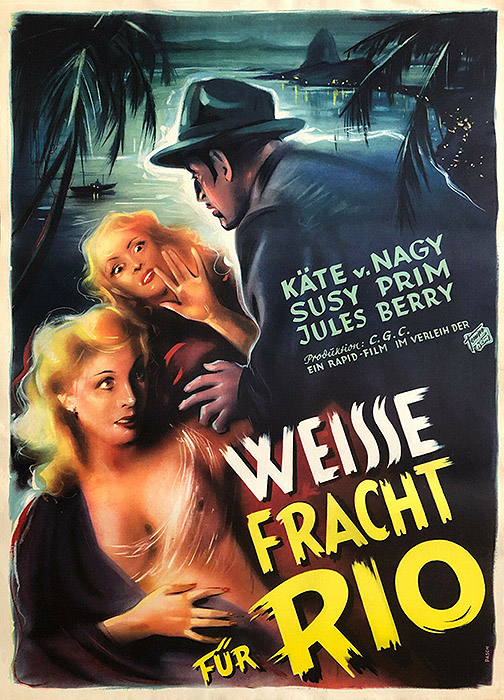 Plakat zum Film: Weiße Fracht für Rio