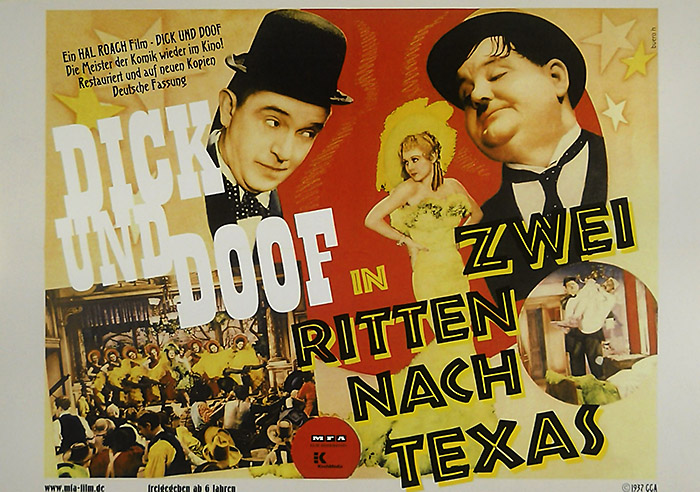 Plakat zum Film: Dick & Doof im wilden Westen