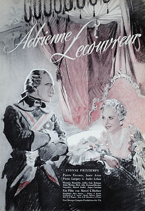 Plakat zum Film: Adrienne Lecouvreur