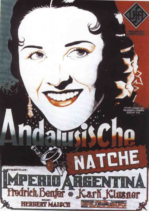 Plakat zum Film: Andalusische Natche