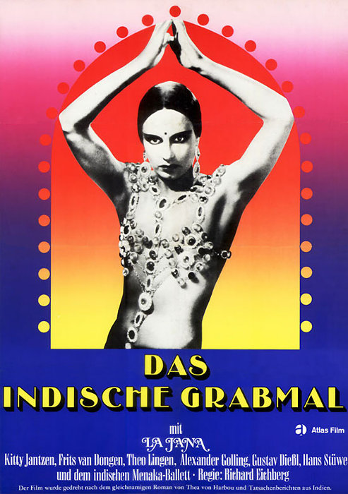 Plakat zum Film: indische Grabmal, Das