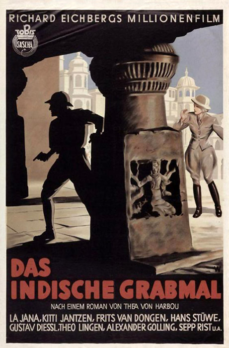 Plakat zum Film: indische Grabmal, Das