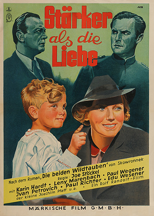 Plakat zum Film: Stärker als die Liebe