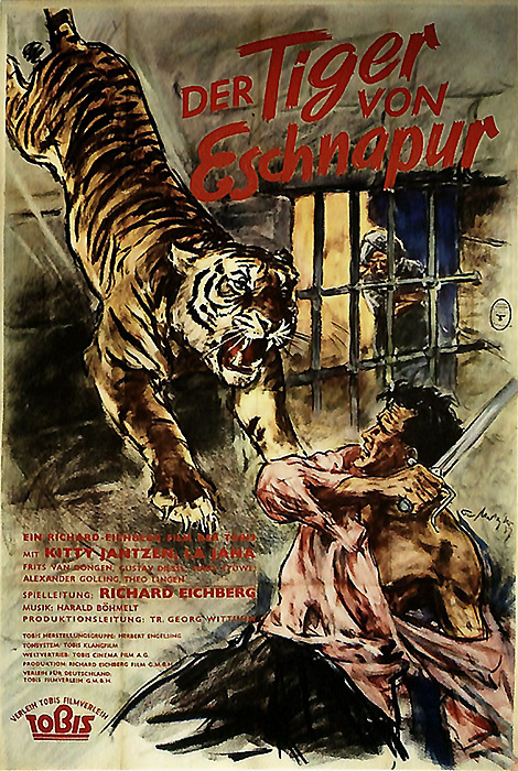 Plakat zum Film: Tiger von Eschnapur, Der