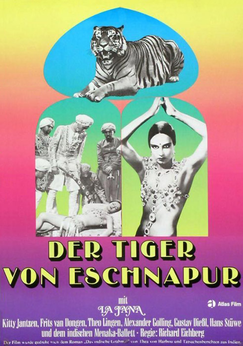 Plakat zum Film: Tiger von Eschnapur, Der