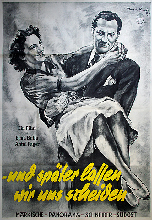 Plakat zum Film: - und später lassen wir uns scheiden