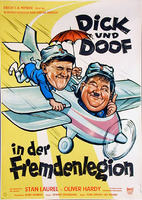 Plakat zum Film: Dick und Doof in der Fremdenlegion