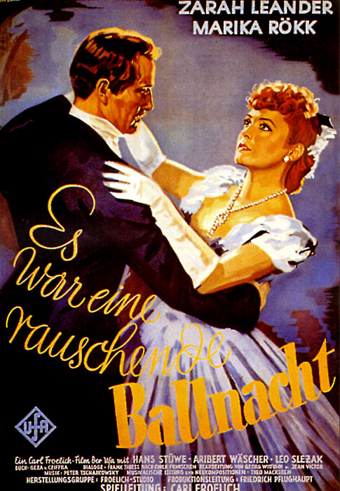 Plakat zum Film: Es war eine rauschende Ballnacht