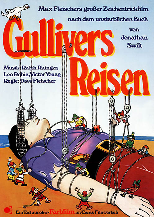 Plakat zum Film: Gullivers Reisen