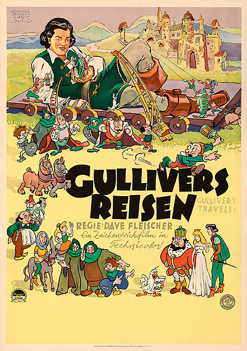 Plakat zum Film: Gullivers Reisen