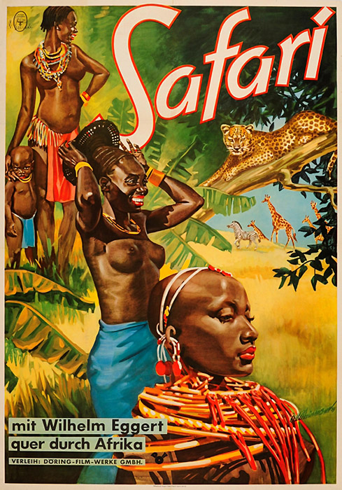 Plakat zum Film: Safari - Mit Wilhelm Eggert quer durch Afrika