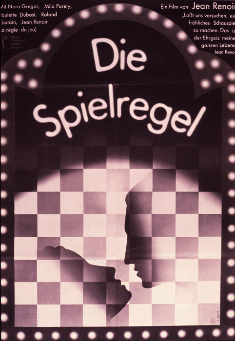 Plakat zum Film: Spielregel, Die