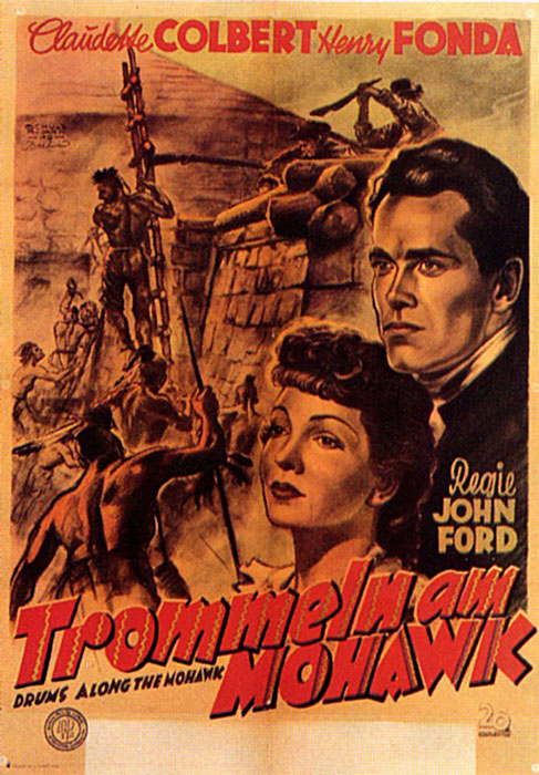 Plakat zum Film: Trommeln am Mohawk