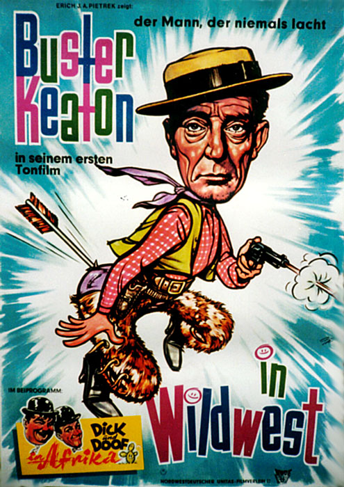 Plakat zum Film: Buster Keaton in Wildwest