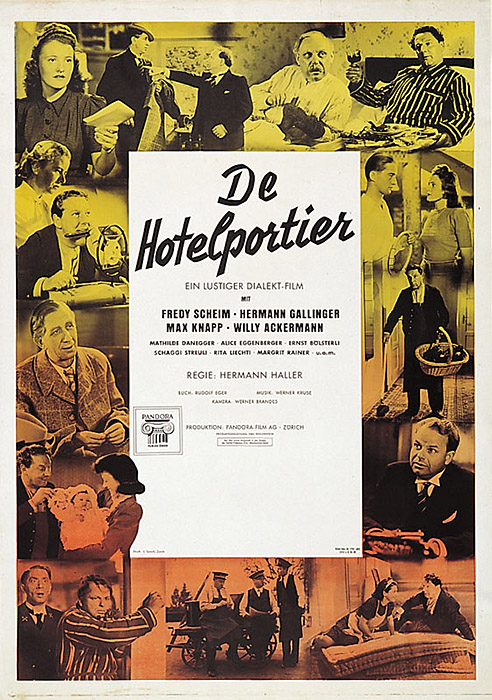 Plakat zum Film: De Hotelportier