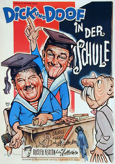 Plakat zum Film: Dick und Doof in der Schule