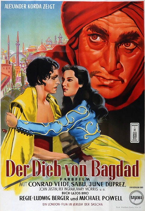 Plakat zum Film: Dieb von Bagdad, Der