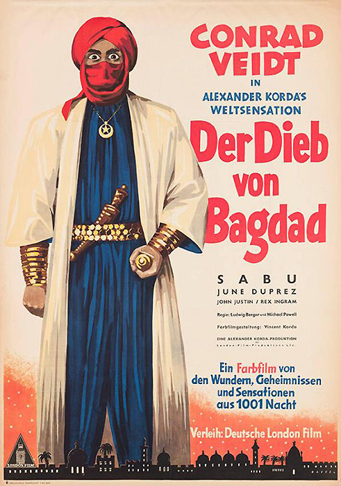 Plakat zum Film: Dieb von Bagdad, Der