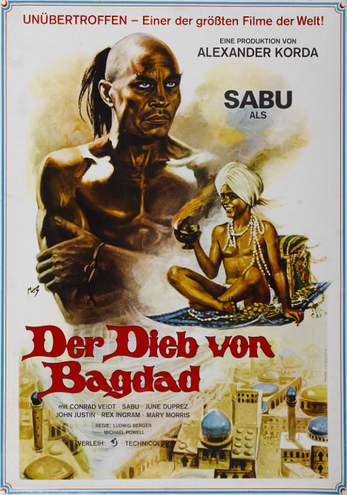 Plakat zum Film: Dieb von Bagdad, Der