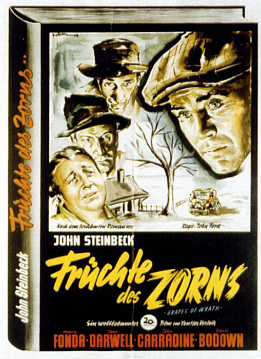 Plakat zum Film: Früchte des Zorns