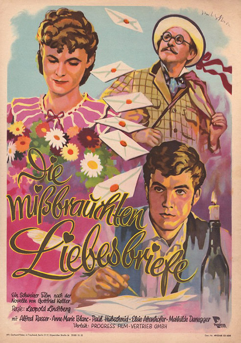 Plakat zum Film: mißbrauchten Liebesbriefe, Die