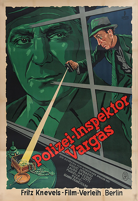 Plakat zum Film: Polizei-Inspektor Vargas