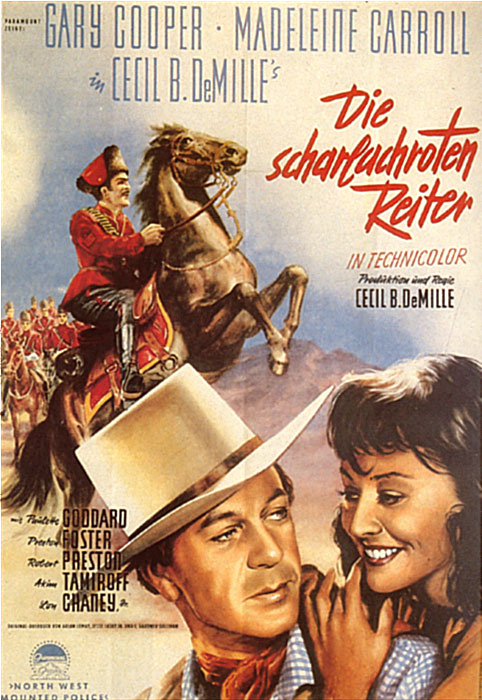 Plakat zum Film: scharlachroten Reiter, Die