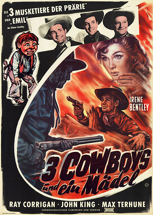 Plakat zum Film: 3 Cowboys und ein Mädel