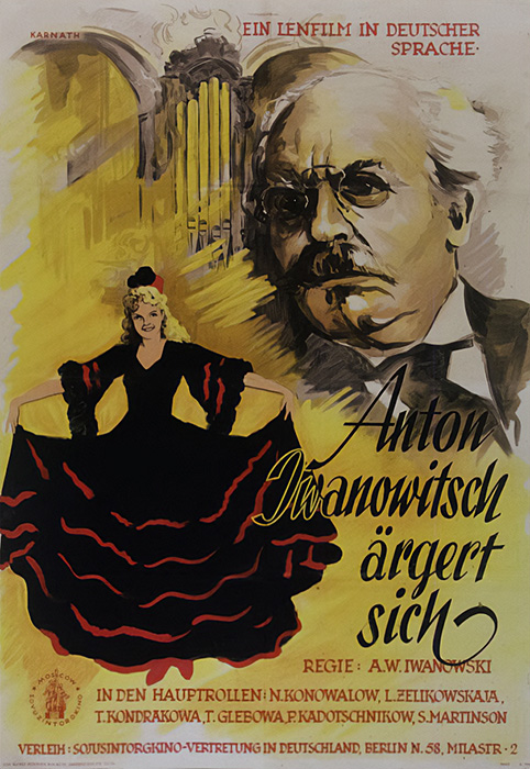 Plakat zum Film: Anton Iwanowitsch ärgert sich