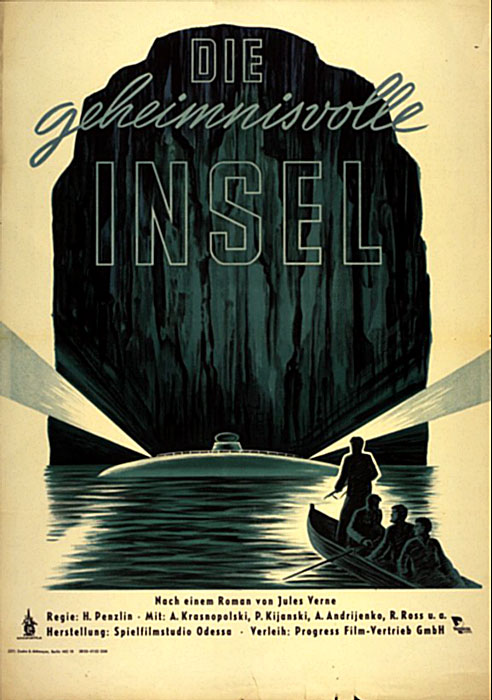 Plakat zum Film: geheimnisvolle Insel, Die