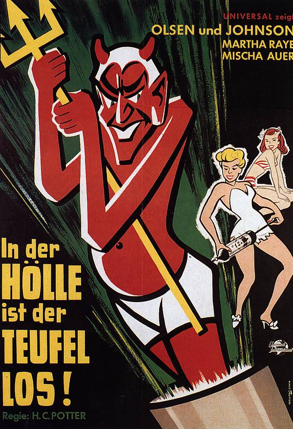 Plakat zum Film: In der Hölle ist der Teufel los