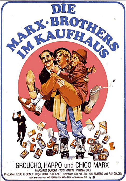 Plakat zum Film: Marx Brothers im Kaufhaus, Die
