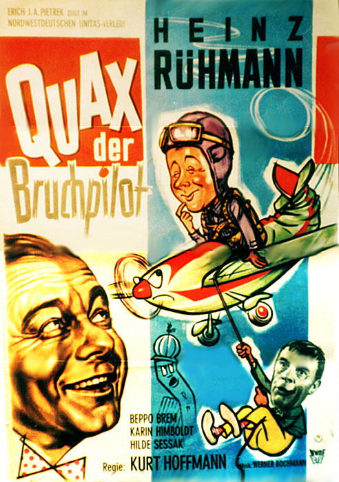 Plakat zum Film: Quax, der Bruchpilot