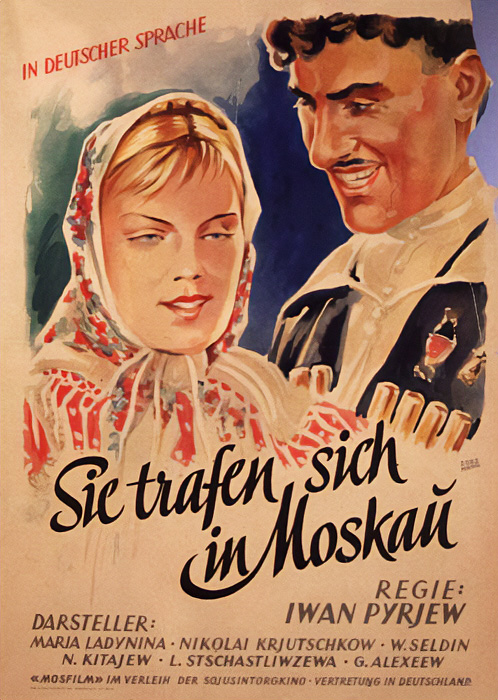 Plakat zum Film: Sie trafen sich in Moskau