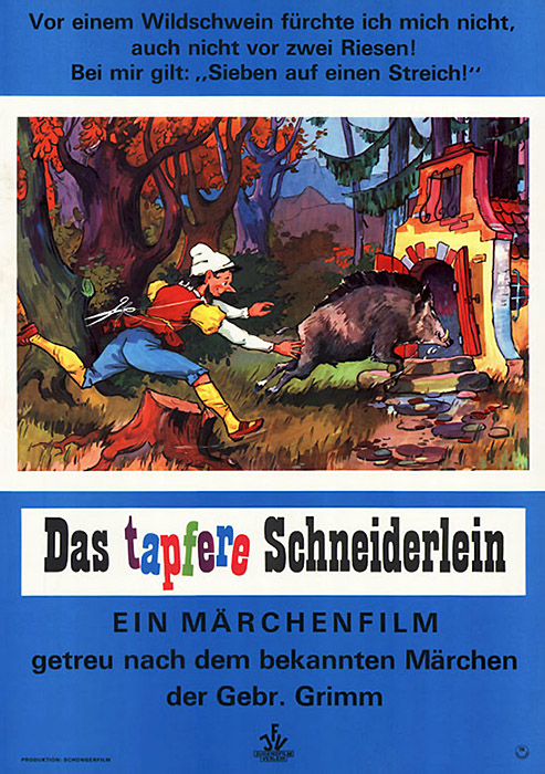 Plakat zum Film: tapfere Schneiderlein, Das