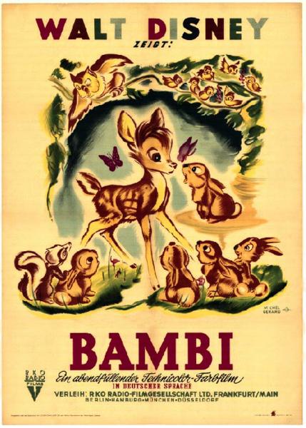 Plakat zum Film: Bambi